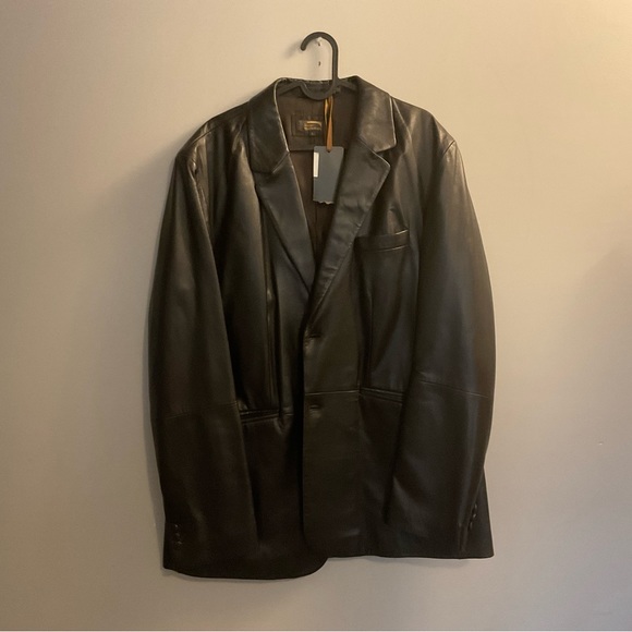 Brand new fine, soft Turkish designer leather jacket 🧥 - Picture 4 of 6